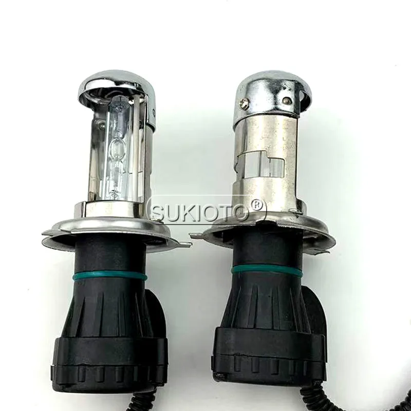 SUKIOTO Car Headlight H4 55W 5000K HID kit 6000K 4300K 3000K H4 hilo bixenon ballast kit F5 projector lens h4 hid lampada h4 (4)