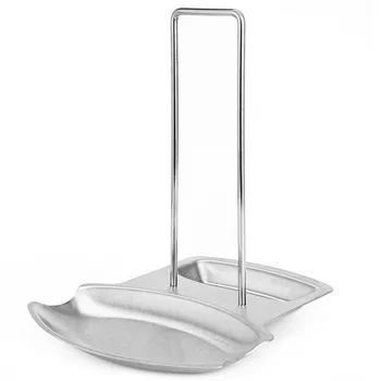 

1Pcs Organizer Pan Cover Lid Rack Stand Sponge Spoon Holder Dish Rack Kitchen Accessories Stainless Steel Pot Lid Shelf Kitchen
