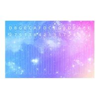 Stickers for Kalimba Keys Design: Starry Sky  Kalimba Dream