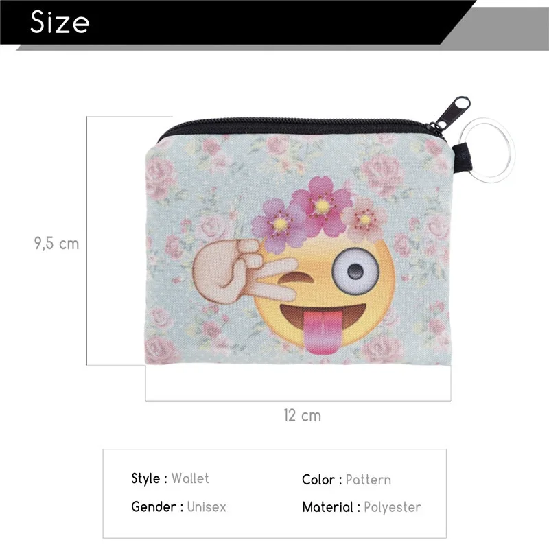 

Zohra New Style Design 3D Printed Carrying Coin Pocket Multi-functional Key Wallet Coin Bag Wallet