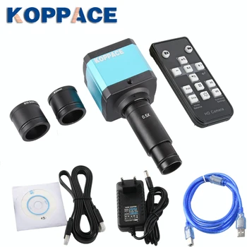 

KOPPCE Microscope Camera 21 Million Pixel Microscope Camera 0.5X Electronic Eyepiece Camera Interface 23.2mm to 30mm und 30.5