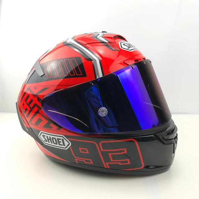 Sepeda Motor Helm Full Face Visor Lensa 