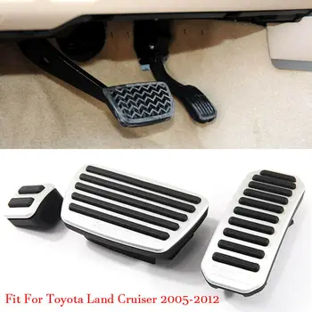 

Car Accelerator Gas Brake Footrest Pedal Plate Pad Cover Fit For Toyota Land Cruiser