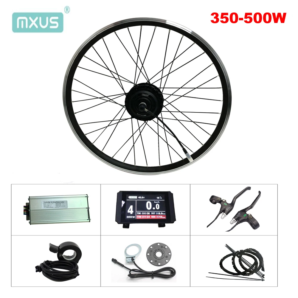 36V 500W 800W Electric Bicycle EBike Rear Cycling Wheel Conversion Kit Hub Motor