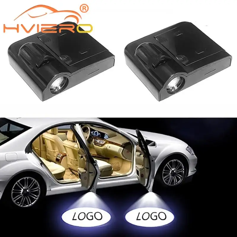 2pcs Shadow Lamp Projector Light Car Led Wireless Door Logo Light Welcome Decor Lamp Laser Atmosphere Car Light Car Accessories 2pcs Shadow Lamp Projector Light Car Led Wireless Door Logo Light Welcome Decor Lamp Laser Atmosphere Car Light Car Accessories