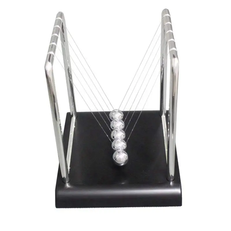 

Physics Mechanics Science Toys - Newton's Cradle,Balance Balls Desk Toy Home Decoration, Home Office Desk Decoration (Newton's C
