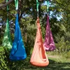 28*59 Inch Large Indoor Kids Swing Baby Lullaby Toy Preshool Sensory Toys Outdoor Games Swings Chair Gifts with Installation Kit 2