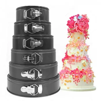 

3Pcs/Set Mousse Ring 3D Round Cake Molds Stainless Steel Baking Moulds Kitchen Dessert Cake Decorating Cooking Kitchen Tools