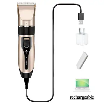 

Professional Electric Hair Clipper Rechargeable Hair Trimmer Hair Cutting Machine To Haircut Beard Trimer 220V Adult Or Child