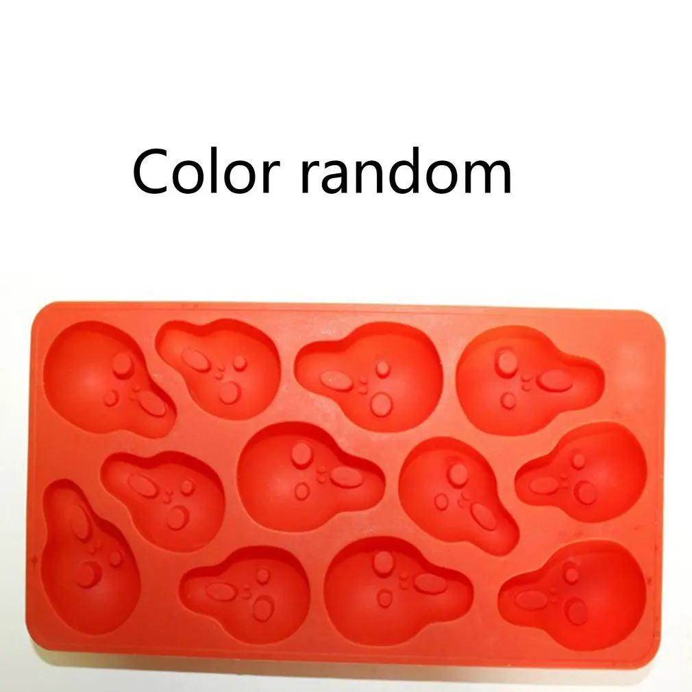 Silicone Halloween Skull Bone Modeling Cake Moulds Cookie Baking DIY Chocolate Pudding Ice Lattice Mold Fondant Tools | Дом и сад