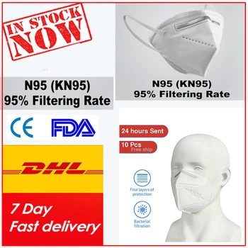 

50pcs n95maskes pm25 adult kn95maskes