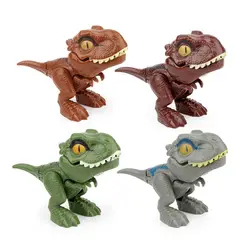 Jouet de dinosaure pour enfants, modèle de tyrannosaure, Fidget, interactif, mordant à la main, nouveauté, cadeaux de noël 