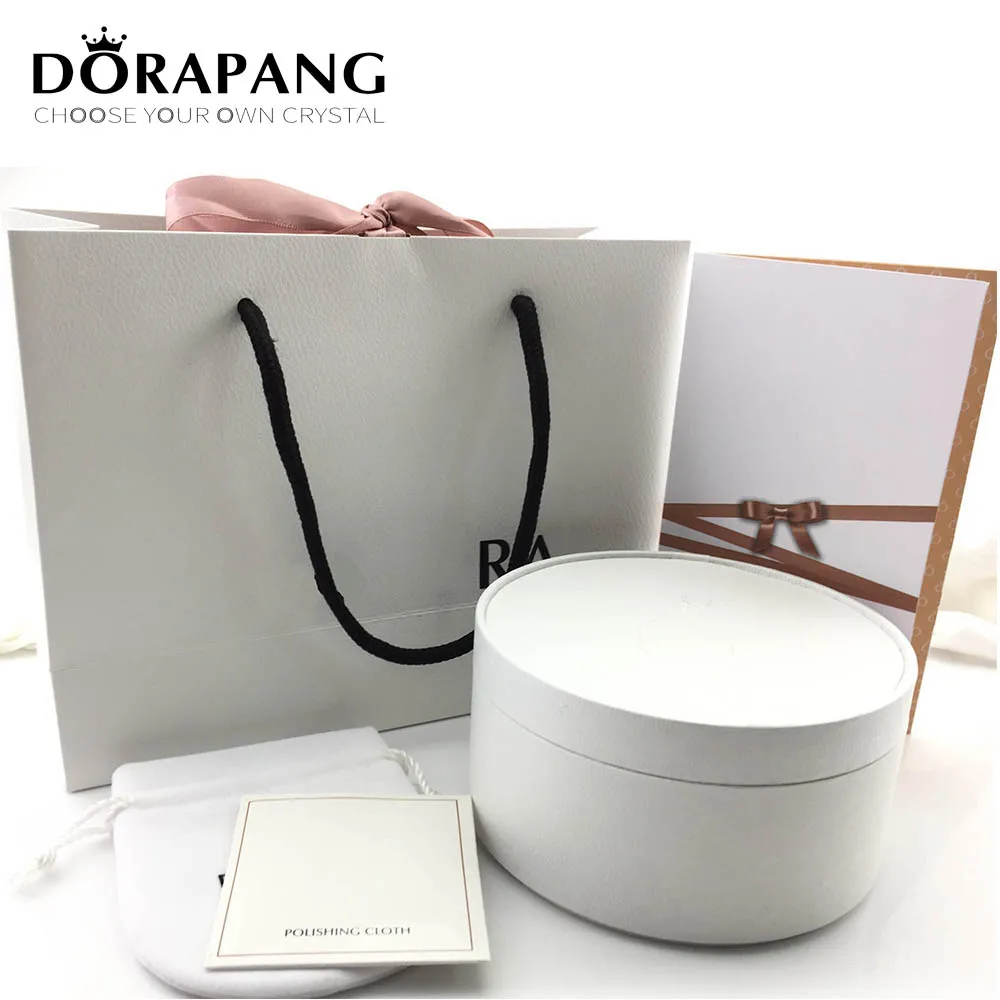 

DORAPGN NEW Big Box Set Jewelry Round Jewelry Box Gift Ring Bracelet Necklace Box Fit Charm Bead Factory Direct