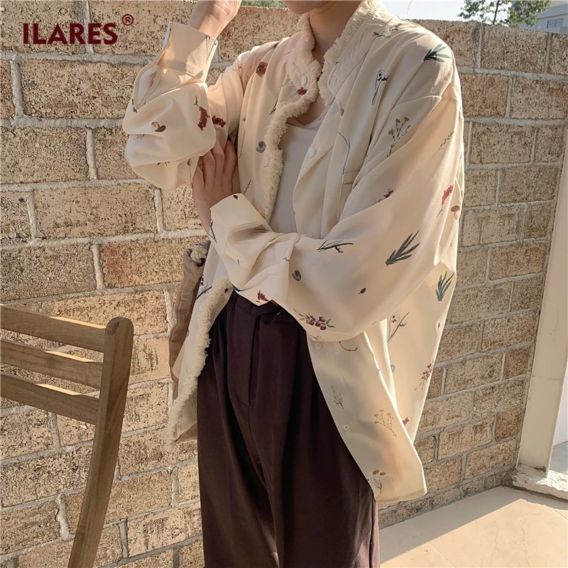 ILARES Blouse Women Plus Size Shirt Vintage Tassel Long Sleeve Printing Shirts Korean Style Women Clothes Blouse Tops For Women ILARES Blouse Women Plus Size Shirt Vintage Tassel Long Sleeve Printing Shirts Korean Style Women Clothes Blouse Tops For Women
