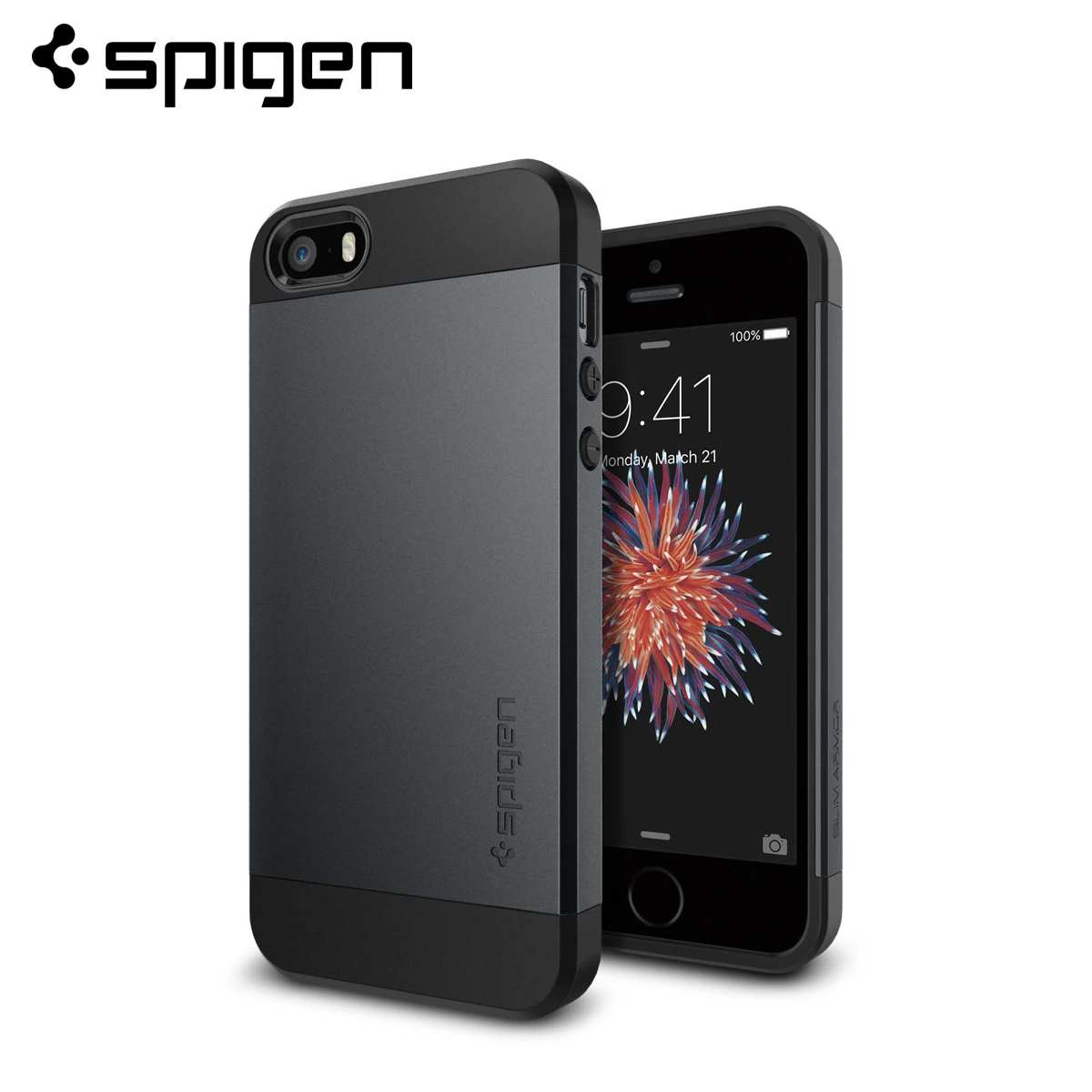 Spigen Тонкий защитный чехол для iPhone SE / 5S 5 Mil STD Drop Reistance Чехлы и чехлы|Бамперы| |