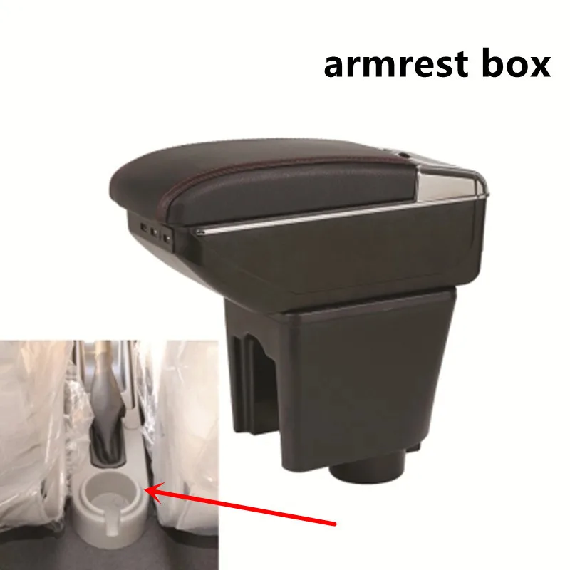 For Chevrolet LOVA armrest box central Store content Storage aveo with cup holder ashtray USB interface | Автомобили и мотоциклы