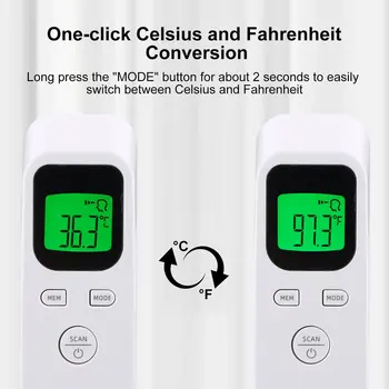 

Non Contact Infrared Temperature Gun Hand Held Thermometer Electronic Precise Measuring Temperature Gun