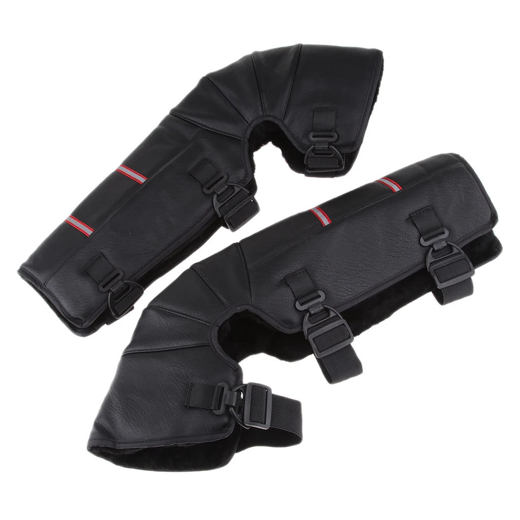 Motorcycle Knee Leg Warm Pads Protector Windproof for Cycling Winter Outdoor