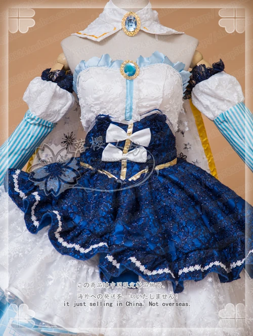 Карнавальный костюм Вокалоида Мику снежного цвета; платье принцессы по индивидуальному заказу;
