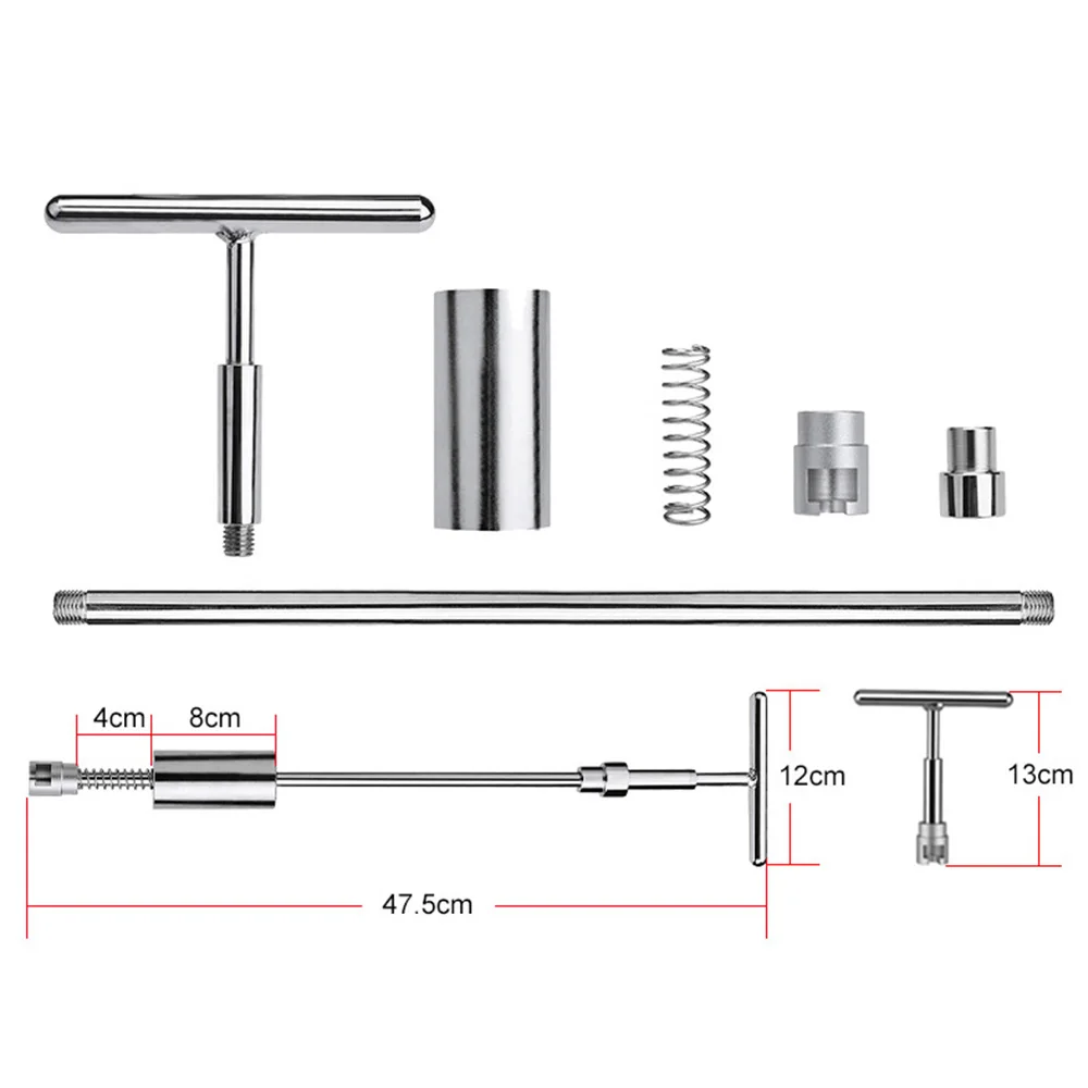 Безболезненный вмятин ремонт удаление града Т-образная направляющая молоток+ 15 шт. клеевой Съемник вкладки Nin ремонт автомобиля ручной инструмент набор hxh