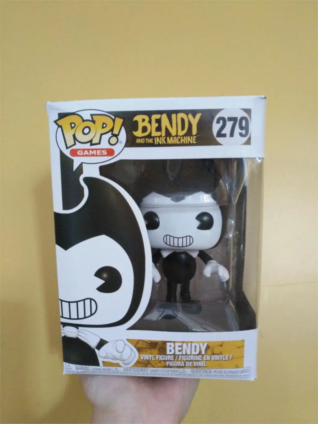 with retail package Funko поп игра Бенди персонажи виниловые фигурки модель игрушки - Цвет: with retail package