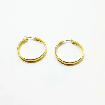 

European and American New Big Pendant Temperament Ear Stud Net Red Ear Stud Earrings Women Simple Temperament