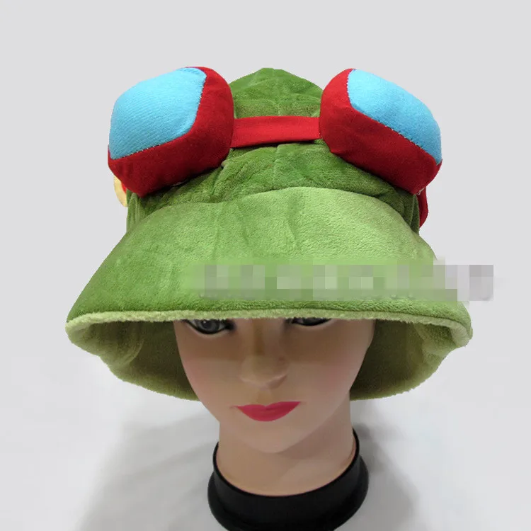 L. O.L Cosplay Teemo Cos Riverdale Lol Hat League Of Legends Pirate Gorro Chapeu Splatoon Per Chidlren Gift Capodanno