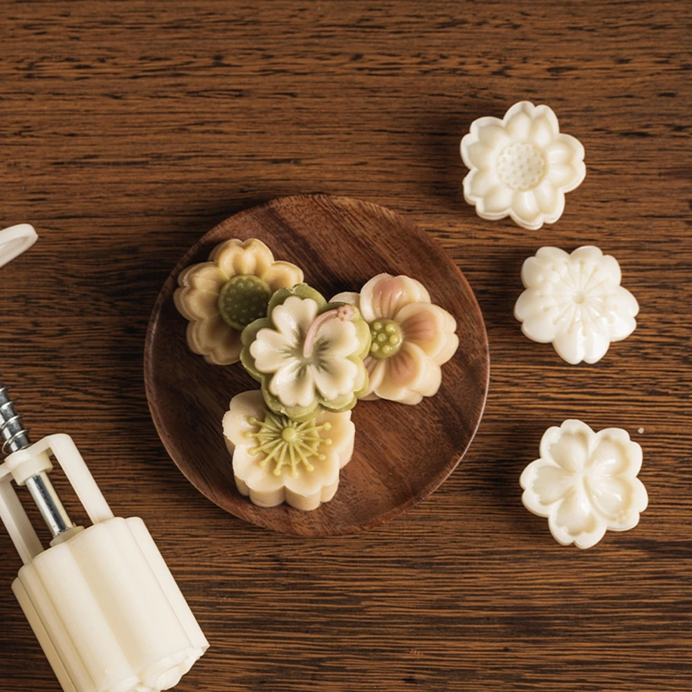 Ma'amoul Oriental Pastry Mould Flower Form for Baking Kitchen Accessories Bakery Molds Moon Cake Cookie Stamp Mooncake Mold