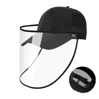 

New Kids Baseball Cap High-quality Cotton PVC Protective Cap Can Isolate Bacteria Mouth Foam Mask Removable Children's Accessory