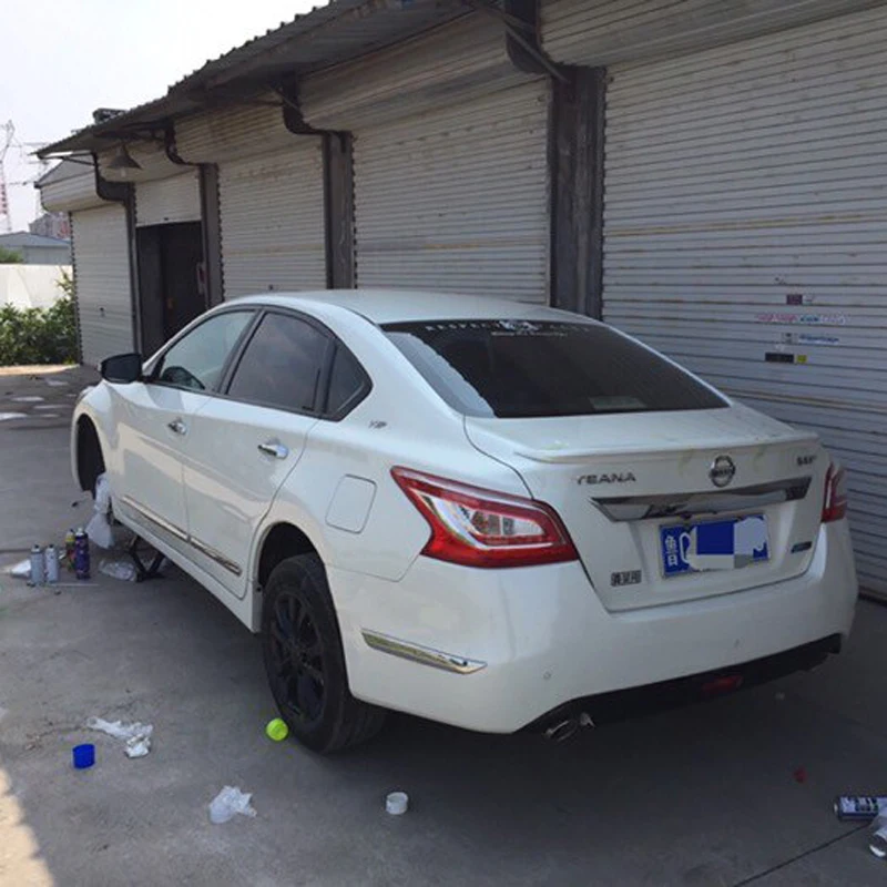 Для nissan teana/altima 2013 2014 2015 украшение автомобиля Неокрашенный задний спойлер высокое