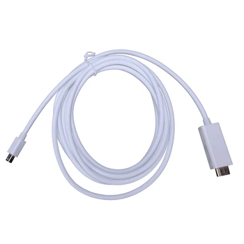 

3M Mini DisplayPort to HDMI Cable Mini DP to HDMI Thunderbolt Compatible Full HD 1080p 24k Gold Plated Connectors Video+Audio -