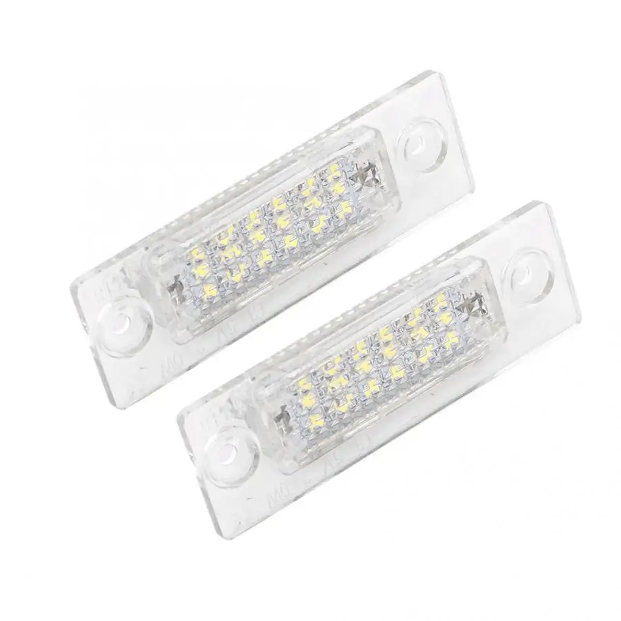 License Plate 18 SMD LED 12V High Brightness License Number Plate Lamp Fits for Golf Plus Mk5 2005-2009 Exterior Accessories