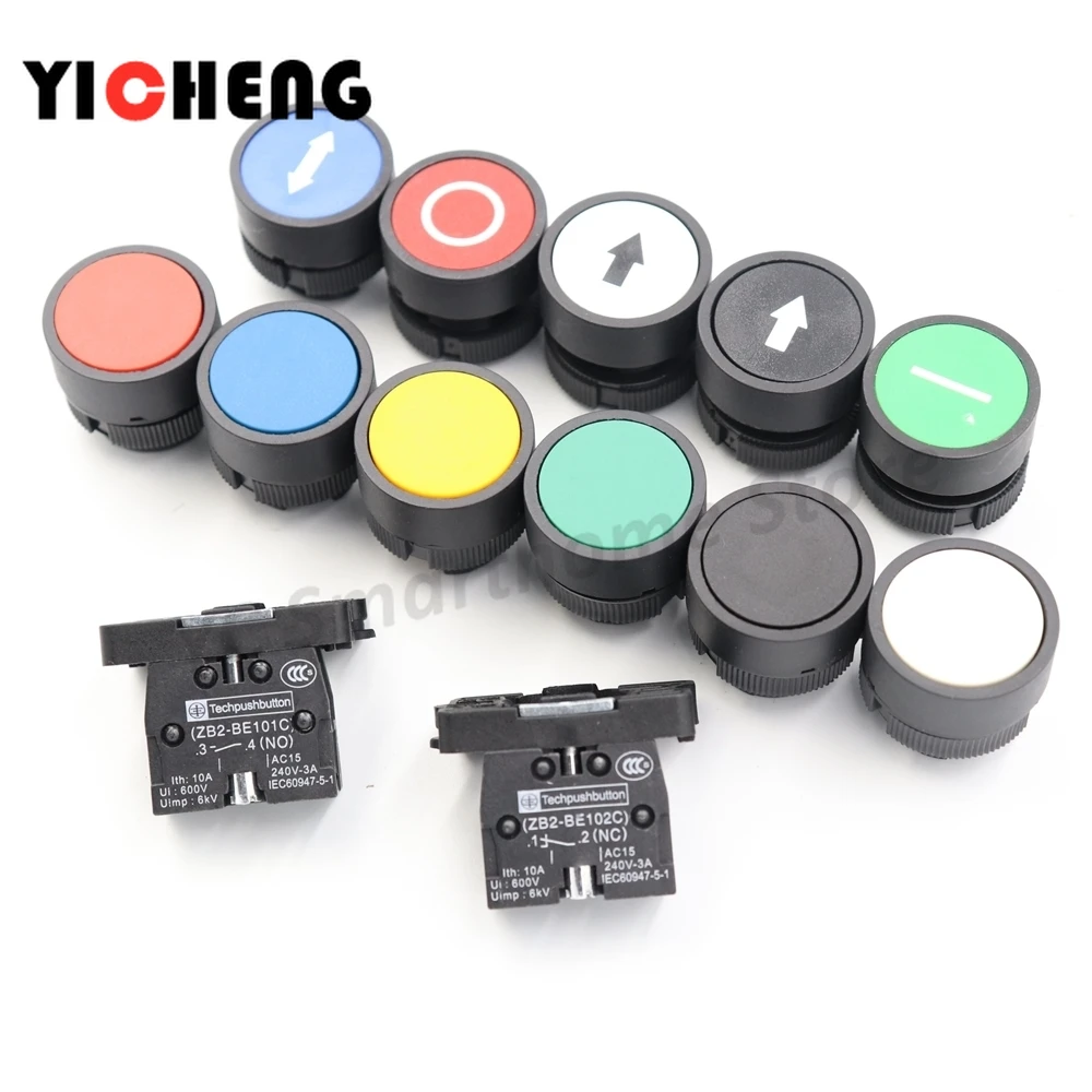 2 шт пластиковая маркировочная плоская кнопка со стрелкой индикатор xb2 самосброс