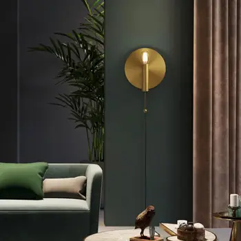 

Modern Copper Wall Lamp Lights LED Wall Sconce Bedroom Bathroom Living Room Indoor Bedside Lamp Kitchen Dining Room Wall Light