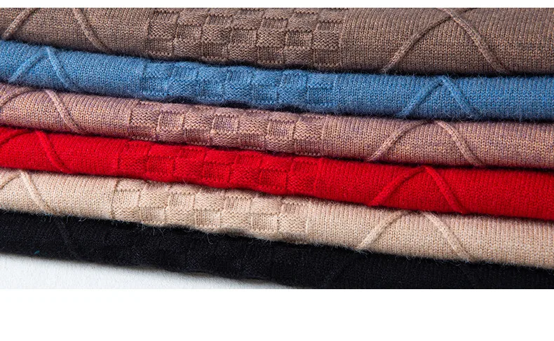 XJXKS женский модный свитер элегантный однотонный шерстяной свитер длинный рукав круглый вырез женский вязаный свитер