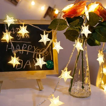 

Remote Control LED String Light Christmas Wedding Party Fairy Home 6m USB Light for Cafe Restaurant Exquisite Ornaments
