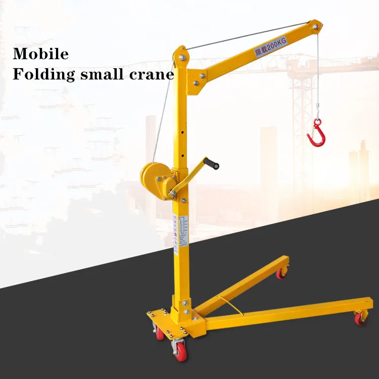small portable crane lift