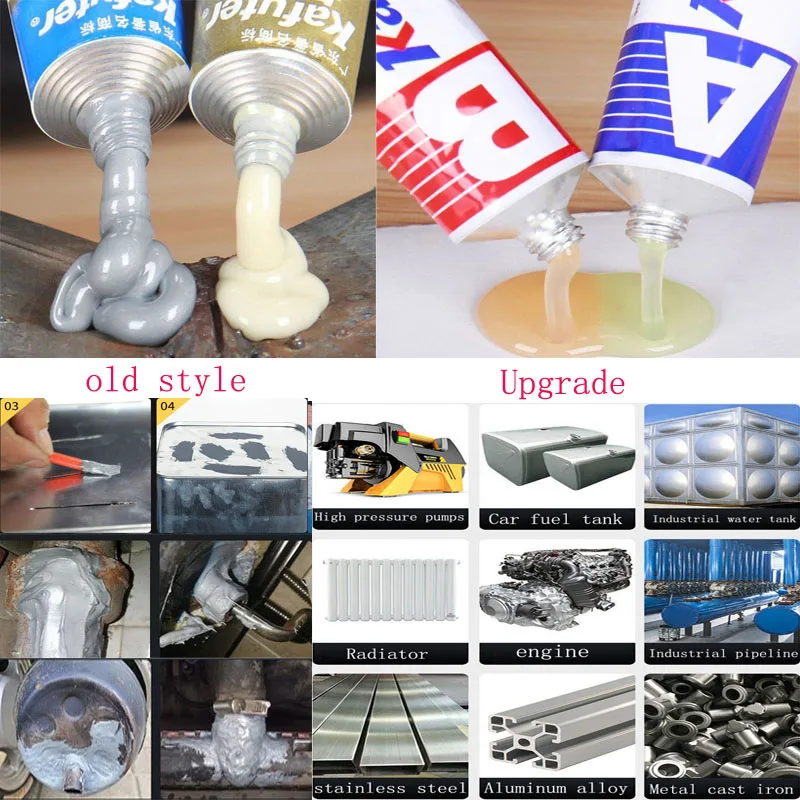 2020 New 16g A+B AB Glue Acrylate Structure Glue Special Quick-Drying Glue Glass Metal Stainless Waterproof Strong Adhesive Glue