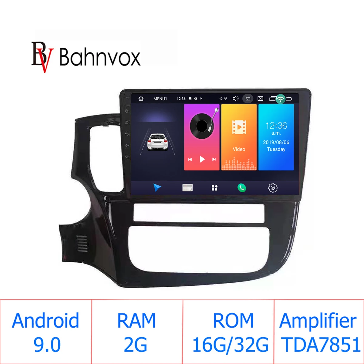 " android 9,0 RAM2G Автомобильный gps dvd-плеер для Mitsubishi Outlander 2012 автомобильный Радио Мультимедиа Навигация стерео головное устройство dsp