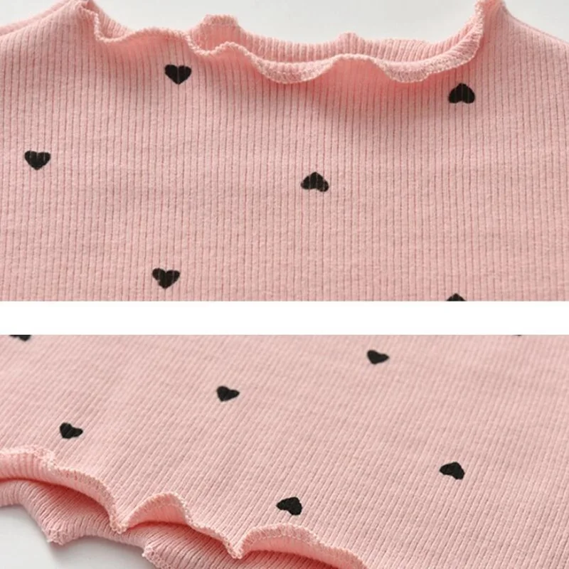 Spring Autumn Girl Blouse Cotton T-Shirt Kids Shirts Baby Toddler Long Sleeve Shirt Girls T Shirt Tops Tee Children Clothes