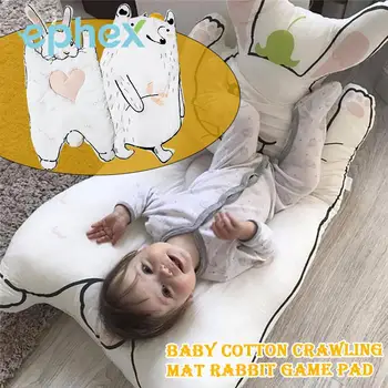

Ephex Cute Mats Warm Baby Crawling Blanket Soft Rugs Decoration Children Play Mat Comfortable Cotton Playing Game Home