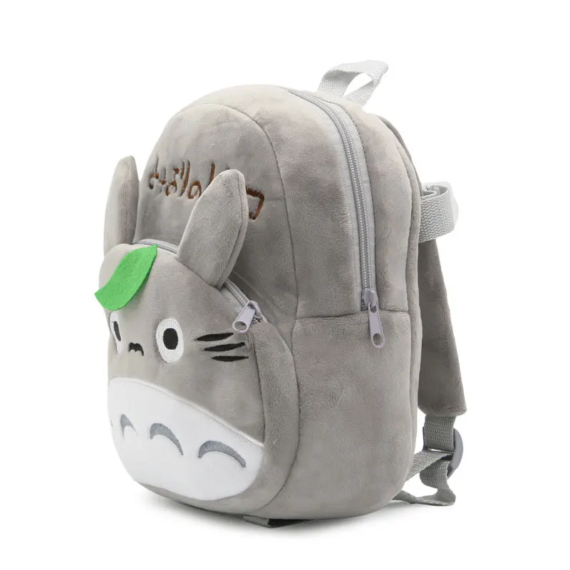 Kawaii Totoro мини-рюкзак с мультипликационным аниме плюшевая сумка на плечо для детей, мальчиков и девочек, детский сад, анти-потеря, школьные сумки, игрушечная сумка на молнии