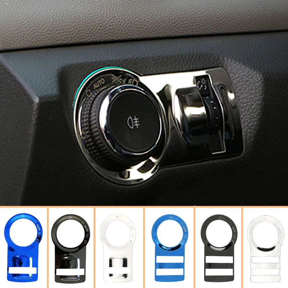 

Car Headlight Switch Buttons Decorative Covers Trim Interior Stickers for Chevrolet Malibu Cruze Trax for Opel Mokka ASTRA J