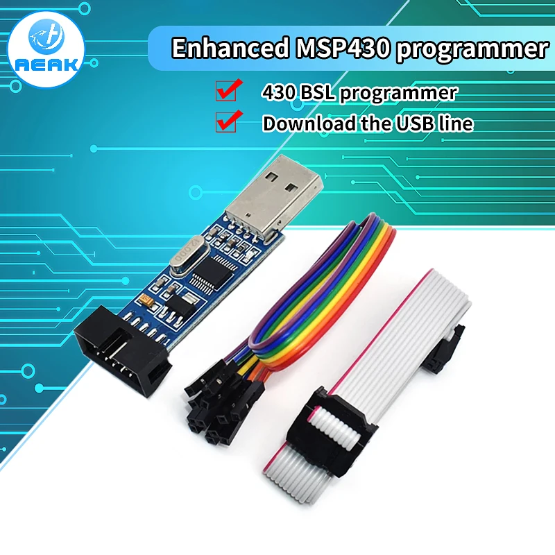USB-программатор MSP430 BSL адаптер для загрузки USB-порта | Электронные компоненты и