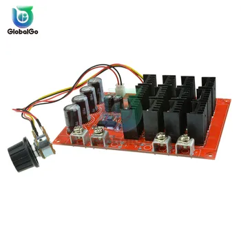

60A 3000W PWM 12V 24V 48V DC Car Motor Speed Controller Module Adjustable Speed Regulator Control Governor Switch Light Lamp