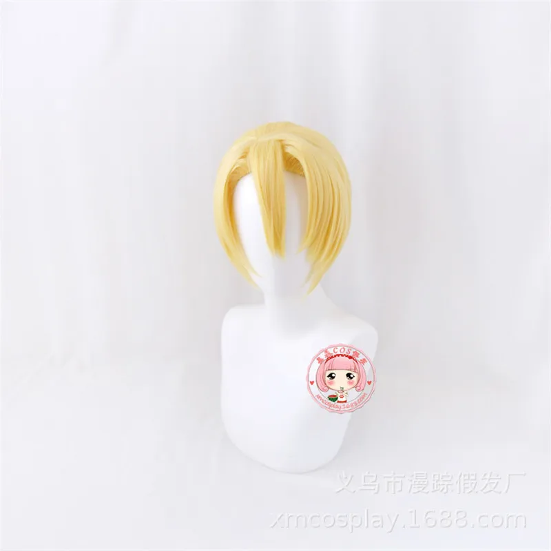 

Fire Emblem ThreeHouses Dimitri Alexandre Bladud Short Wig Cosplay Costume Heat Resistant Synthetic Hair Halloween Party Wigs
