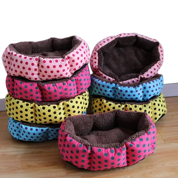 

Pet Dog Cat Bed Nest Anti-slip Cushion For Small Medium Large Cats Warm Soft Pets Sleeping Bed Mat Winter Pet Dogs Kennel