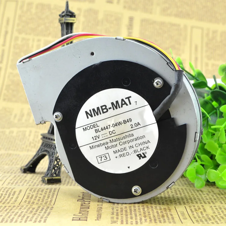

Free Delivery. 11028 12 v 2 a 11 cm turbine centrifugal fan BL4447-04 w - B49