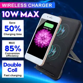 10 ワット急速充電器クモ吸引カップワイヤレス充電器 Iphone XR XS 最大高速ワイヤレス用のパッドの充電注 9 8 S9 S8