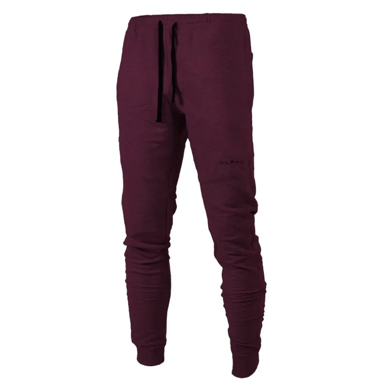 Mens Joggers Casual Pants Fitness Men Sportswear Tracksuit Bottoms Skinny Sweatpants Trousers Gyms Jogger Track Pants - Color: 2